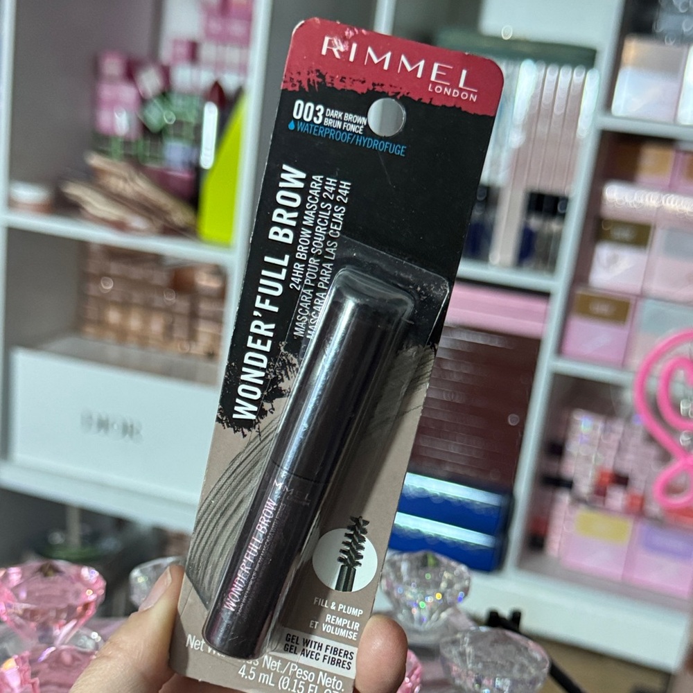 Rimmel London Wonder'Full Brow Gel - Dark Brown Waterproof